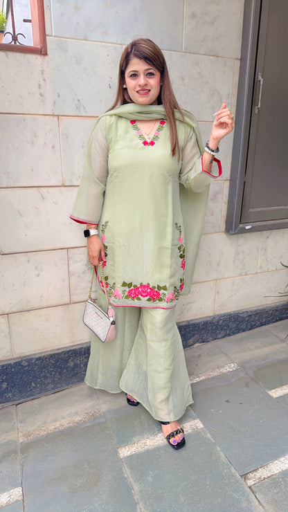 Paridhi Embroidery Three Piece Set