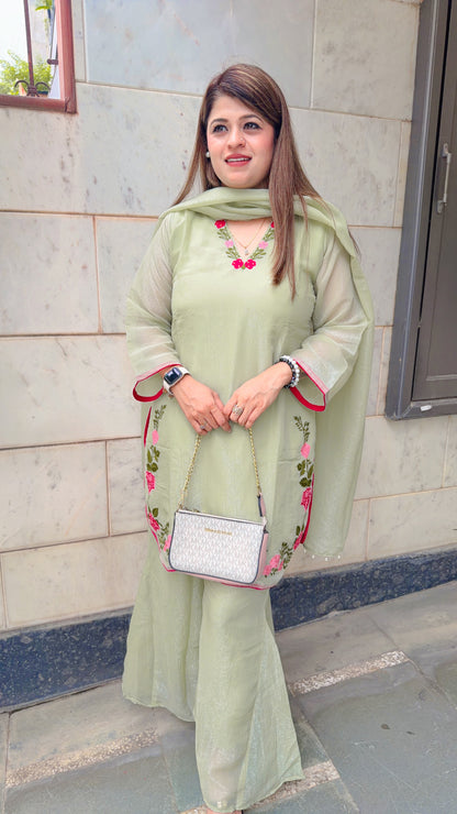 Paridhi Embroidery Three Piece Set