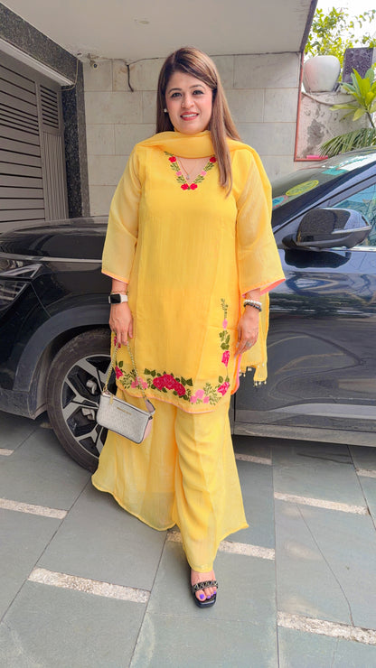 Paridhi Embroidery Three Piece Set