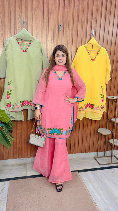Paridhi Embroidery Three Piece Set