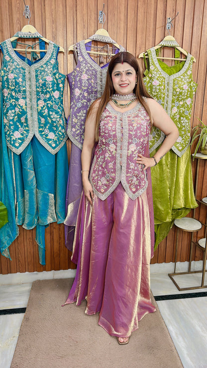 Sehhzadi Divider Three Piece Set