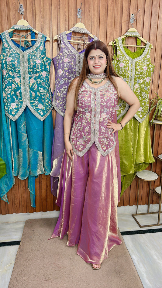 Sehhzadi Divider Three Piece Set