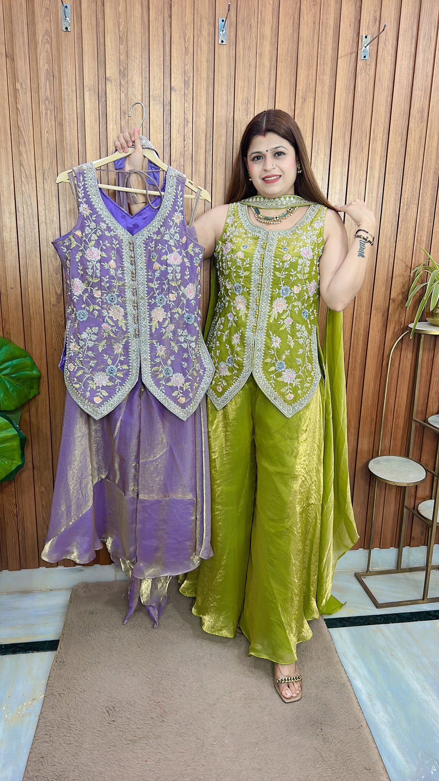 Sehhzadi Divider Three Piece Set