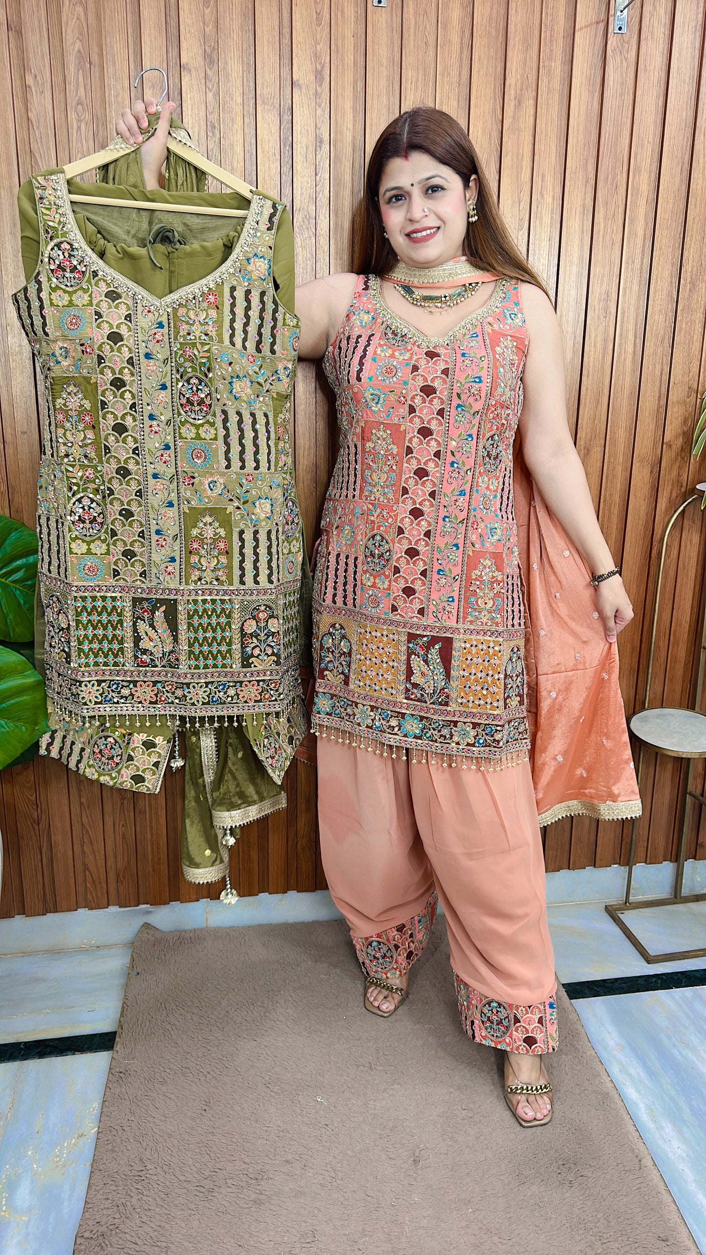 Royal Zari Farshi Salwar Suit