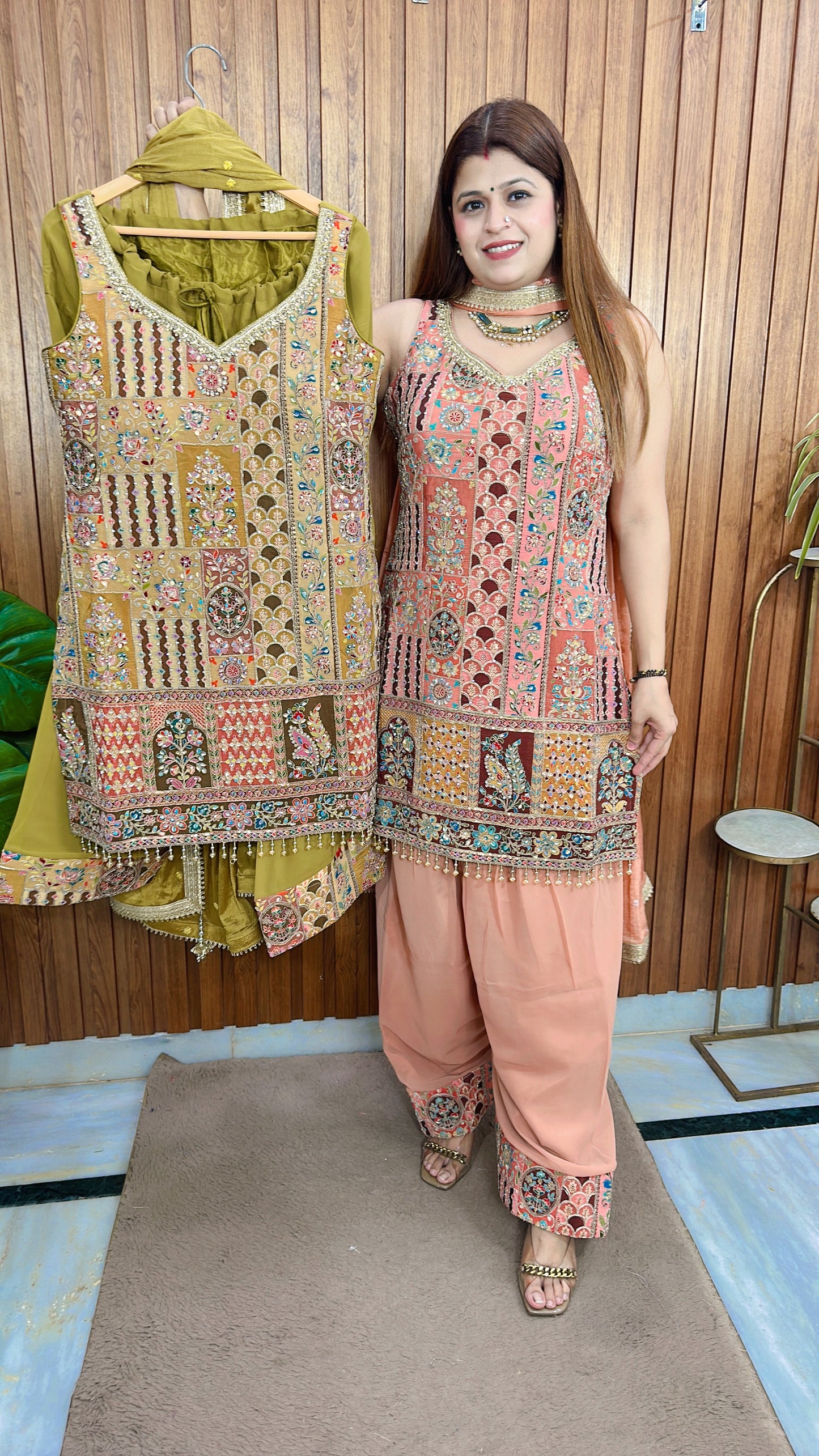 Royal Zari Farshi Salwar Suit