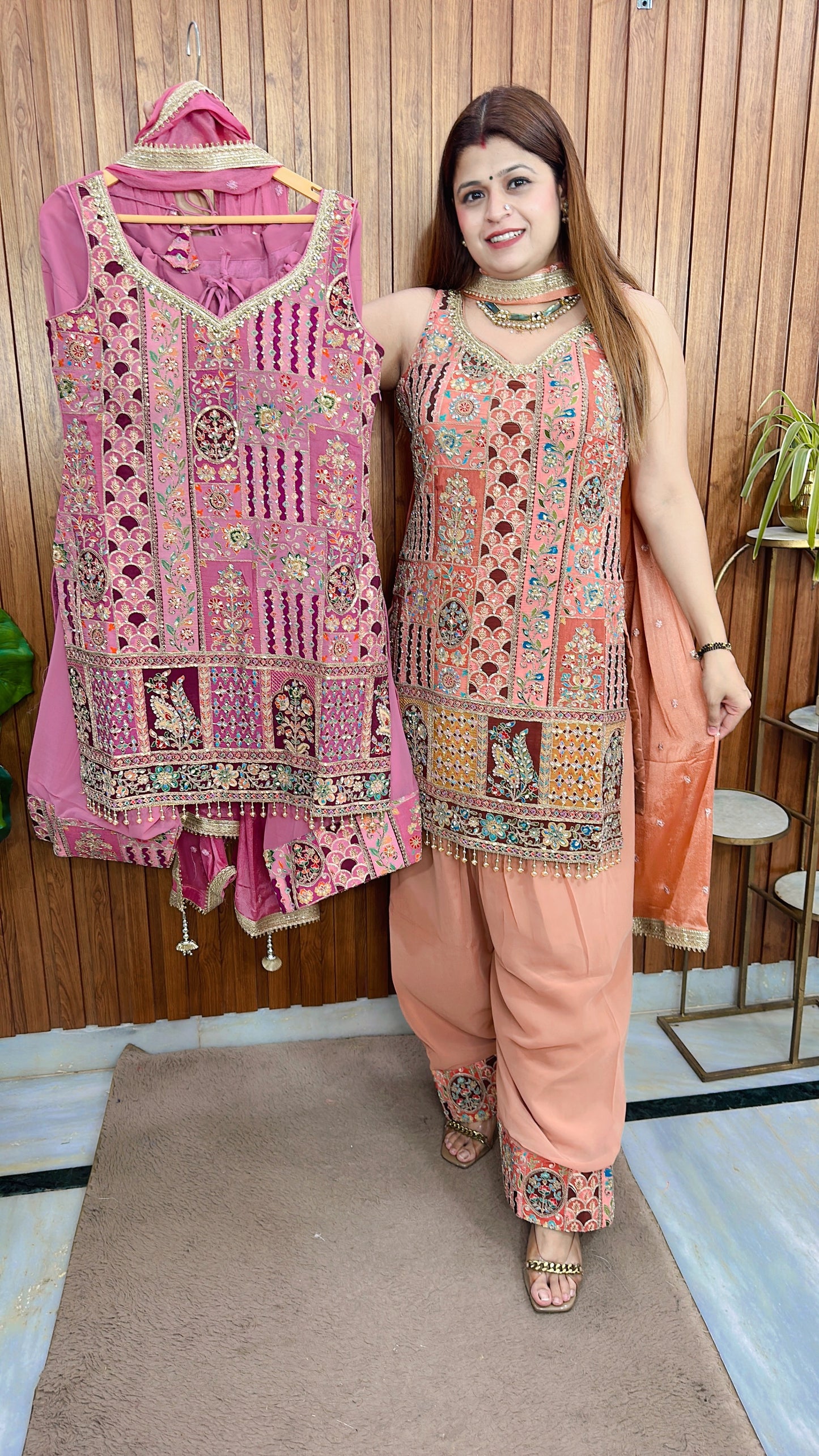 Royal Zari Farshi Salwar Suit