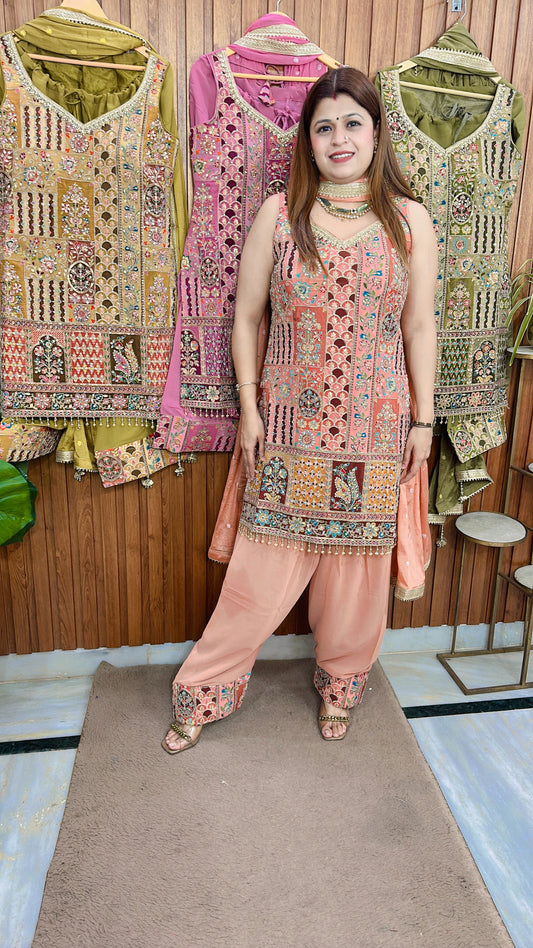 Royal Zari Farshi Salwar Suit