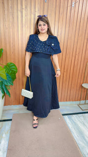 Stone Flower Imported Dress