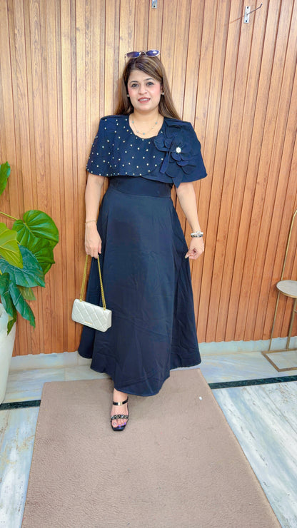 Stone Flower Imported Dress