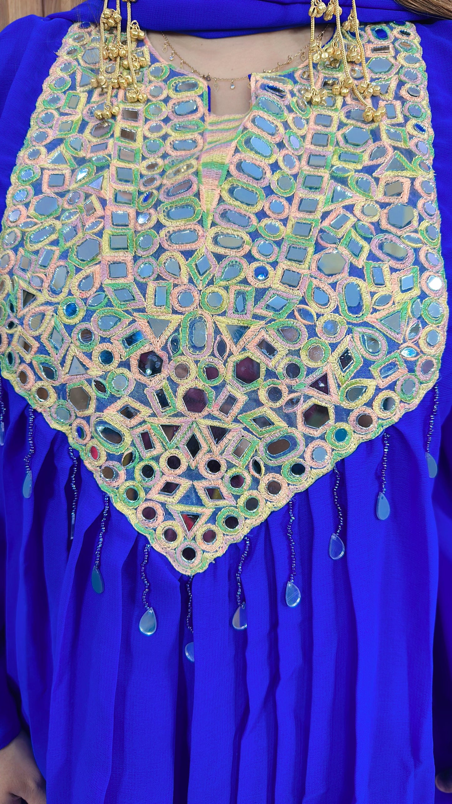 Diwali special Mirror Peplum with sharara