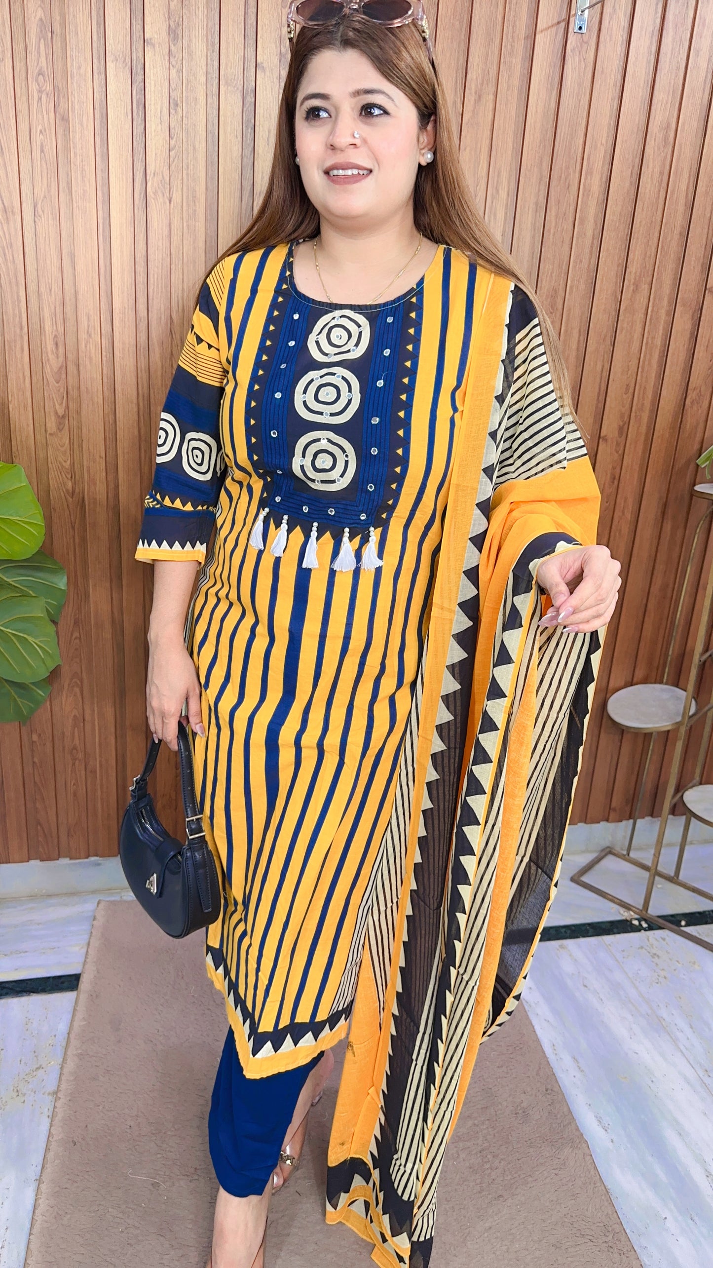 Rangoli Pure Cotton Suit
