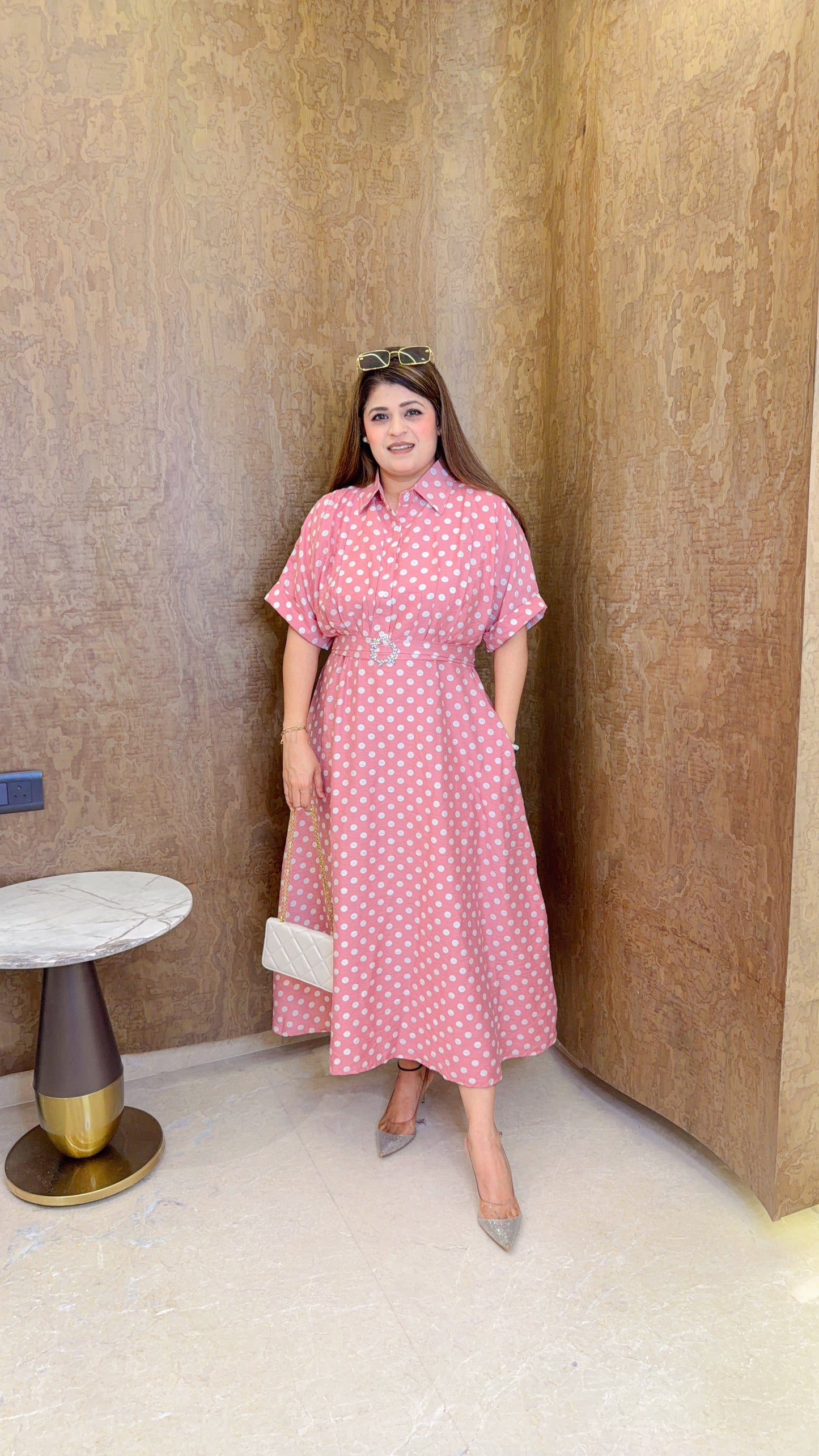 Small Polka Pastel dress