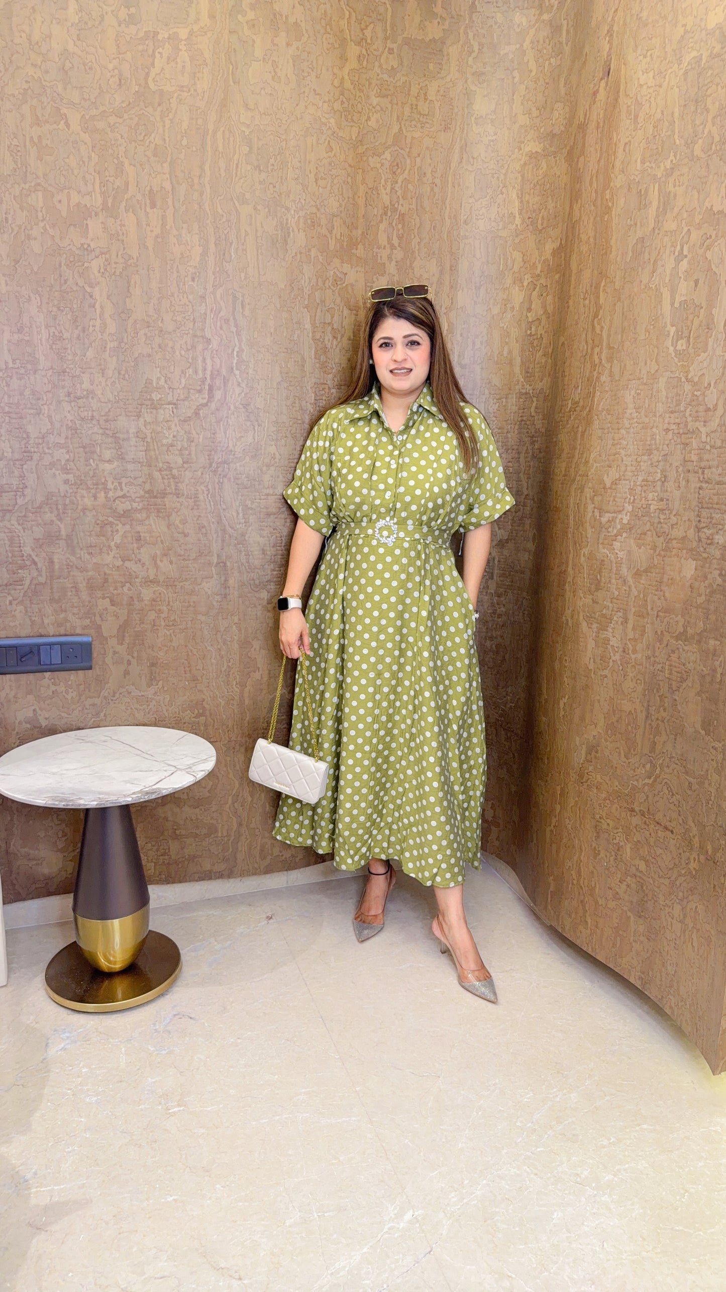 Small Polka Pastel dress