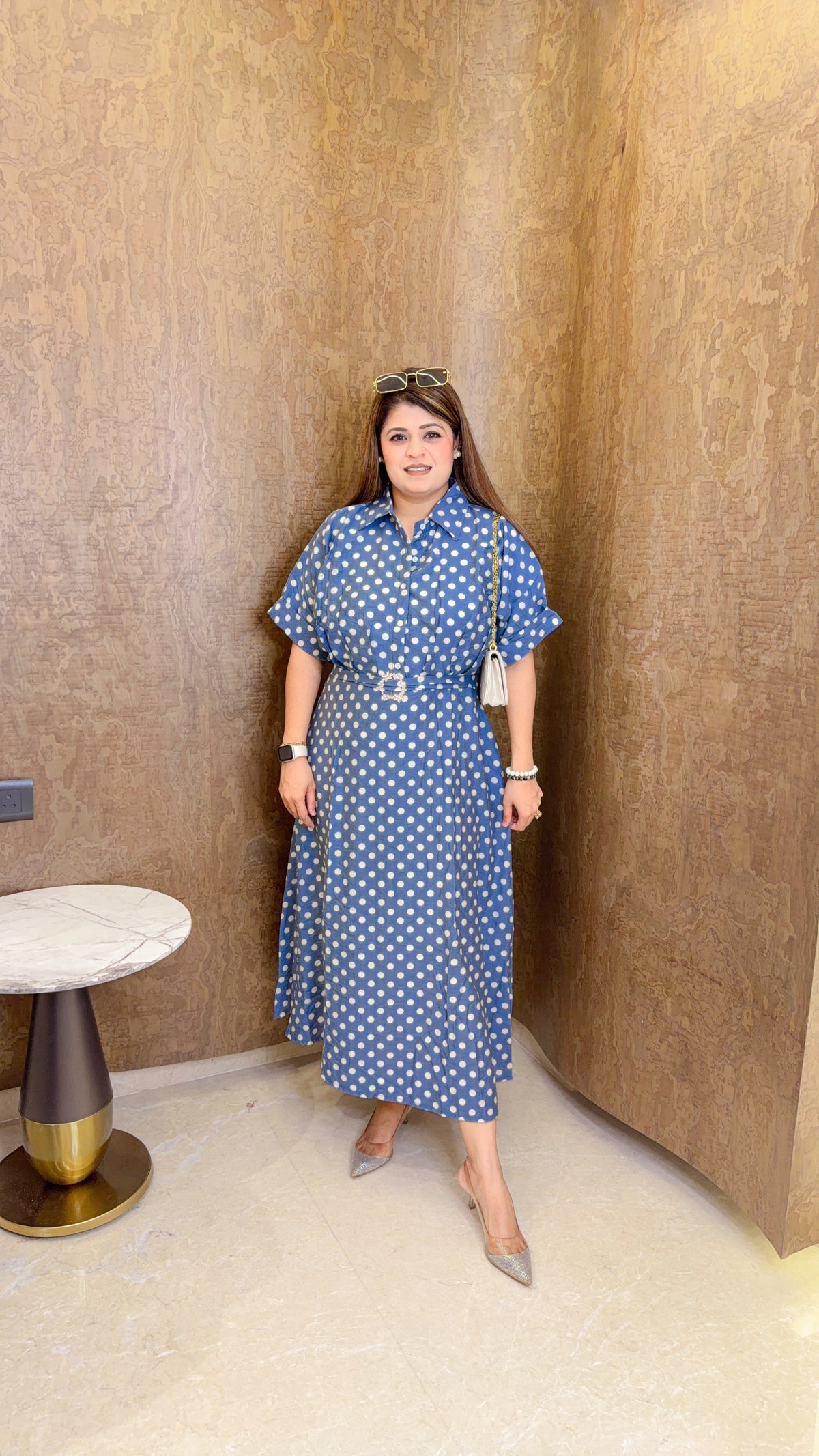 Small Polka Pastel dress