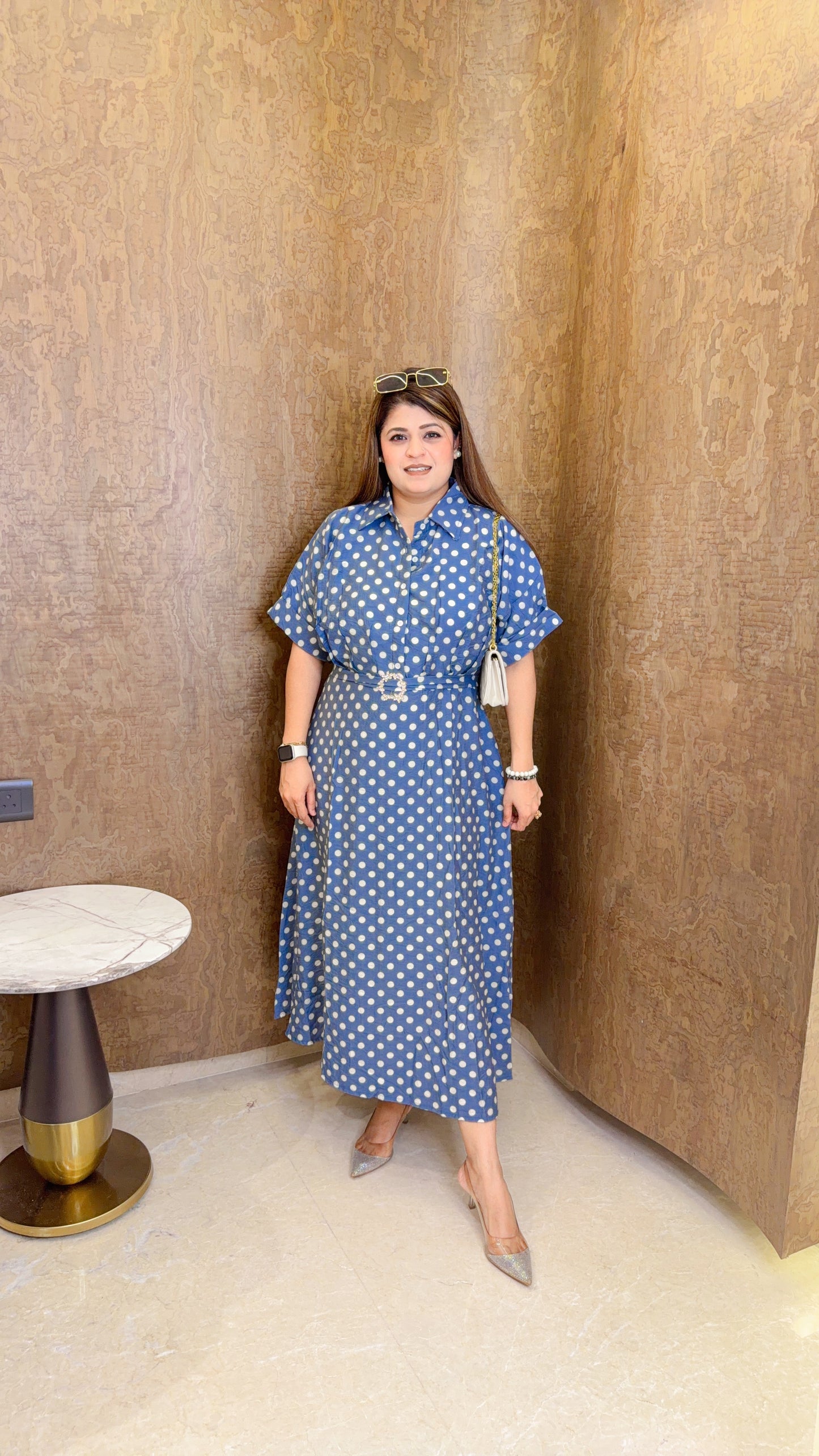 Small Polka Pastel dress