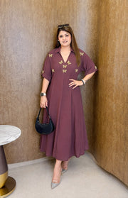 A line Butterfly dress