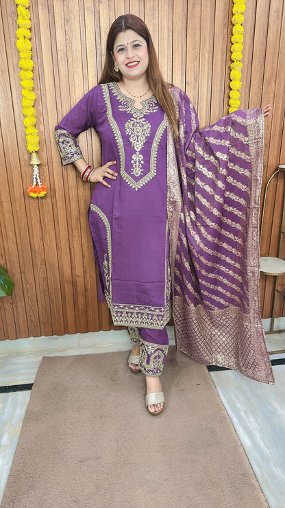 Sehzadi Premium Cotton Suit