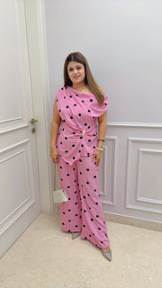 Clovis Polka Two Piece Coord Set