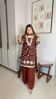 Bandhani with Gota Patti Suit set