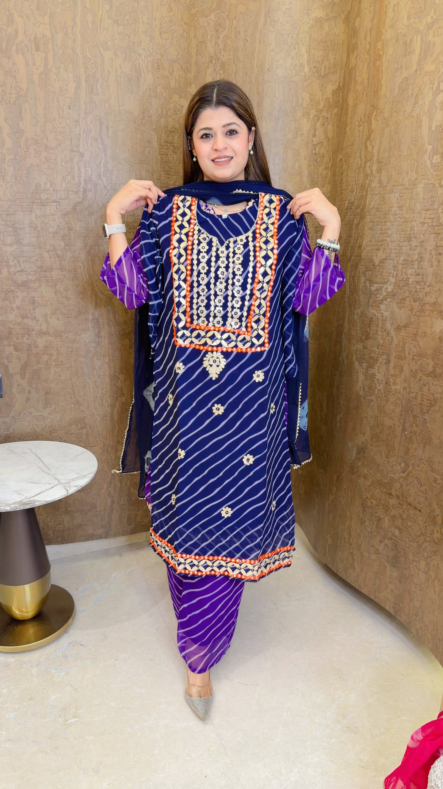 Gota Patti suit set