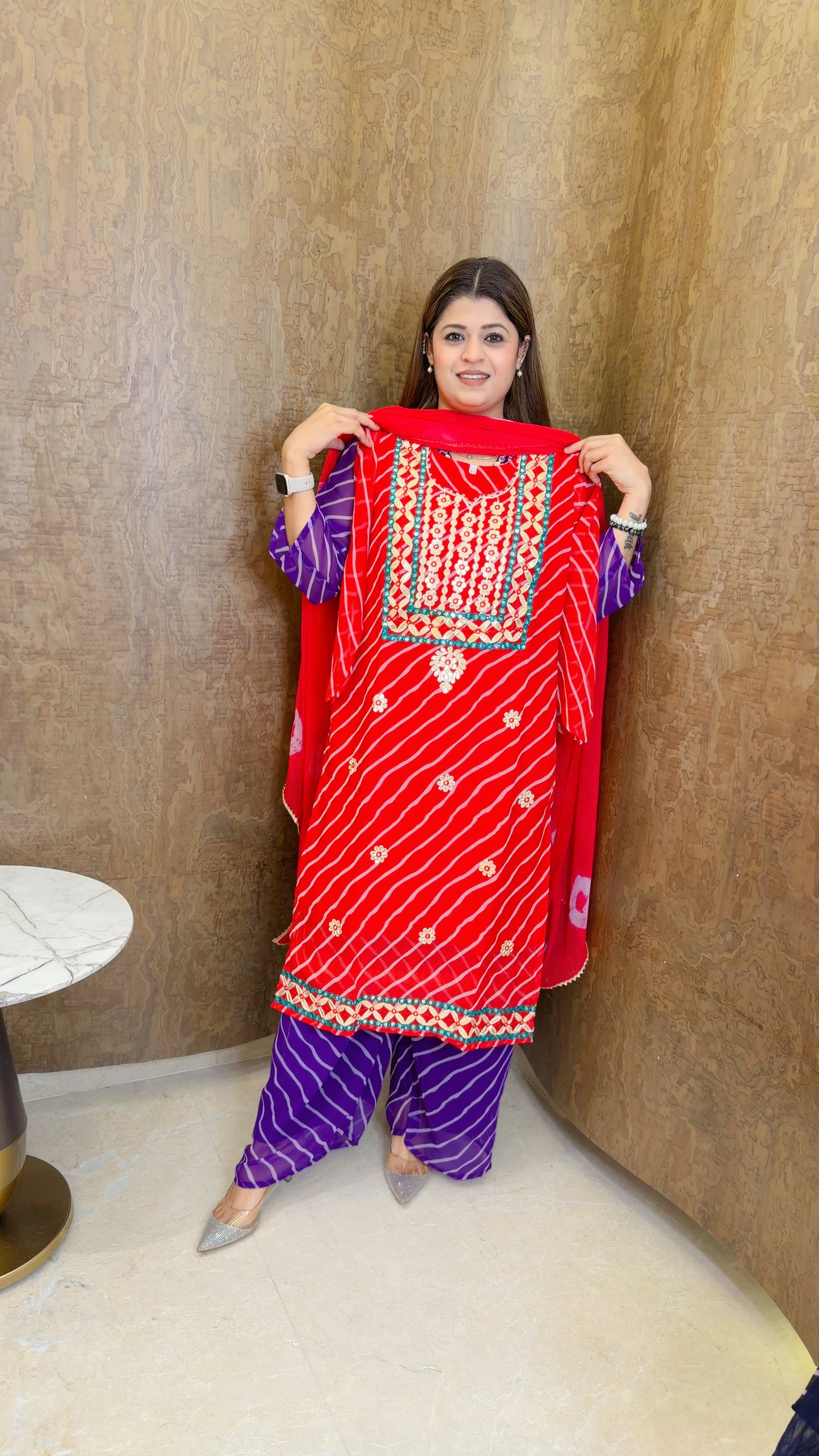 Gota Patti suit set