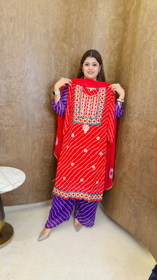 Gota Patti suit set