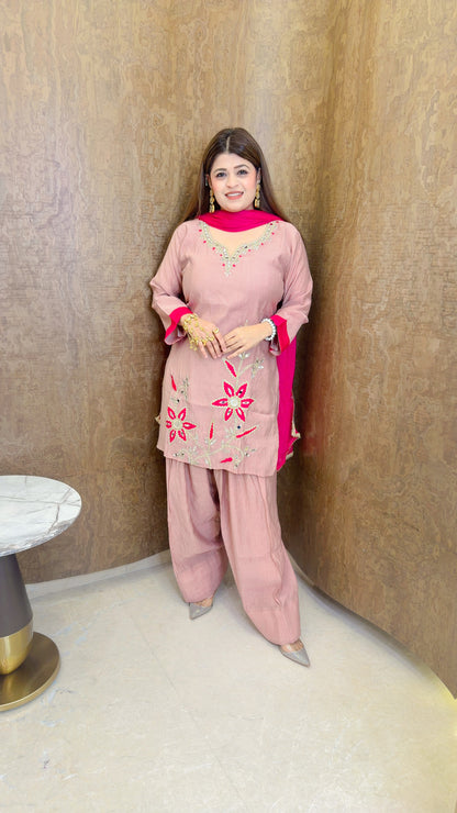 Mirror farshi heavy suit set