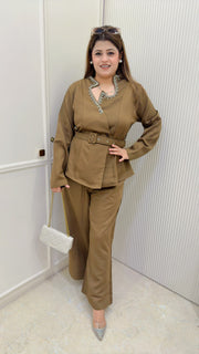 Servoski belt coord set