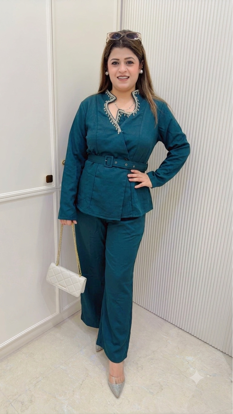 Servoski belt coord set
