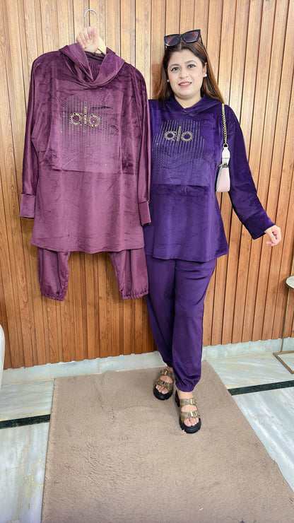 Premium  Servoski Velvet Tracksuit