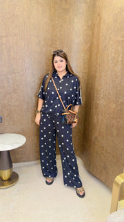 Zipper Polka coord set