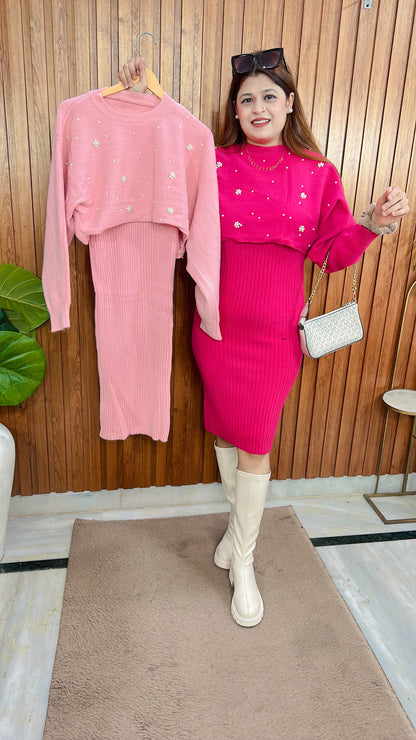 Pearl Warm knitted Dress