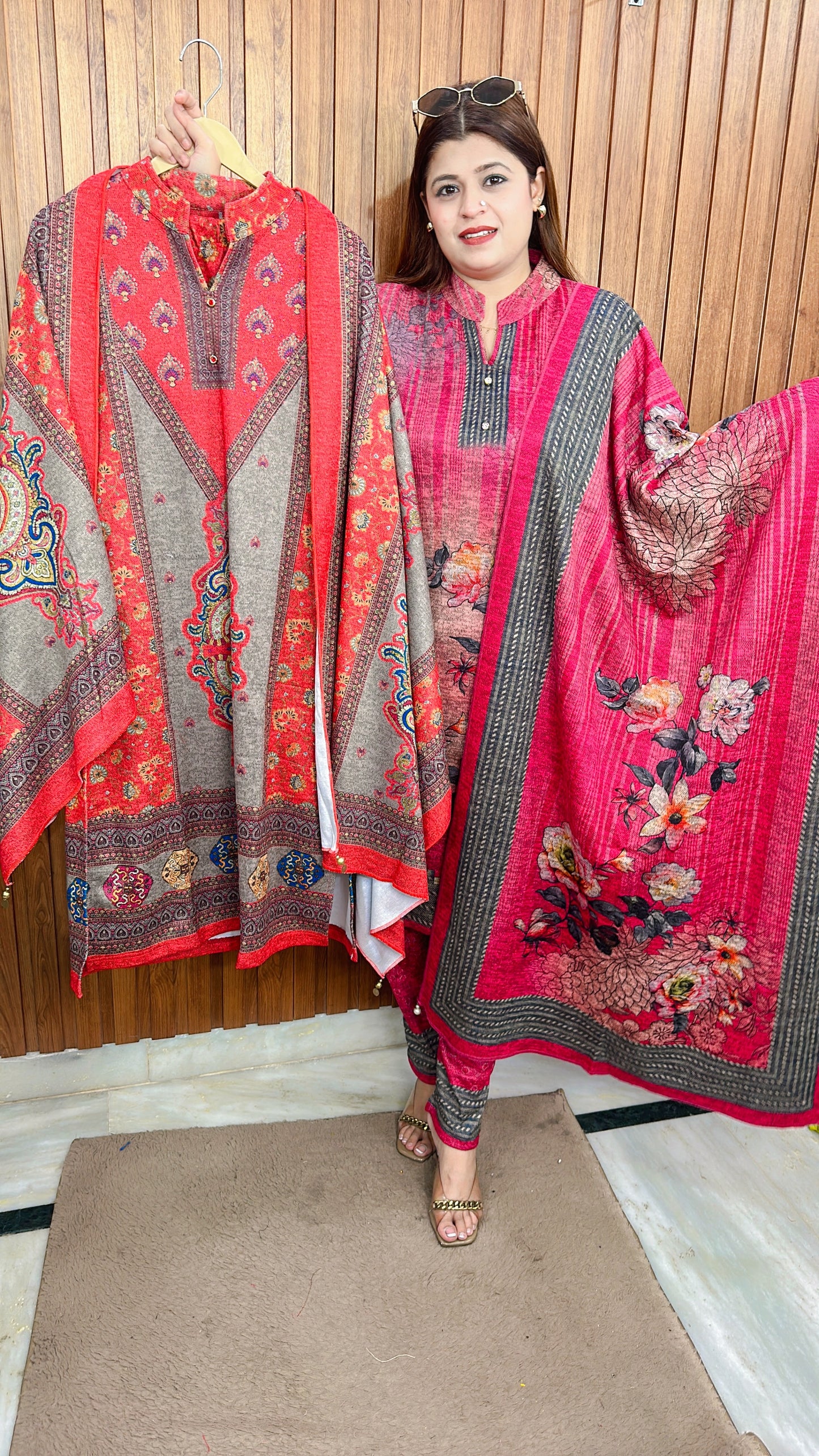 Karachi woolen suit Set