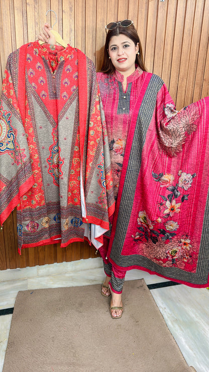 Karachi woolen suit Set