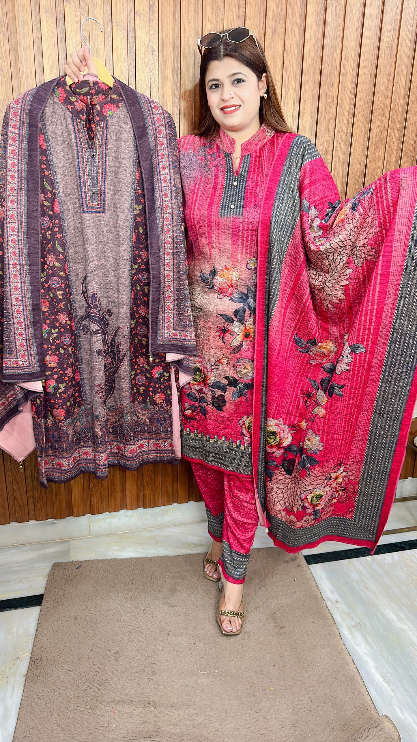 Karachi woolen suit Set