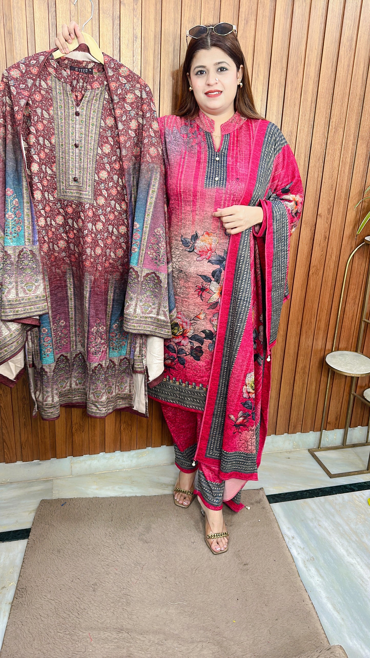Karachi woolen suit Set