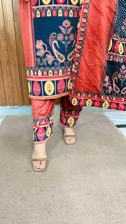 Super premium Digital velvet suit