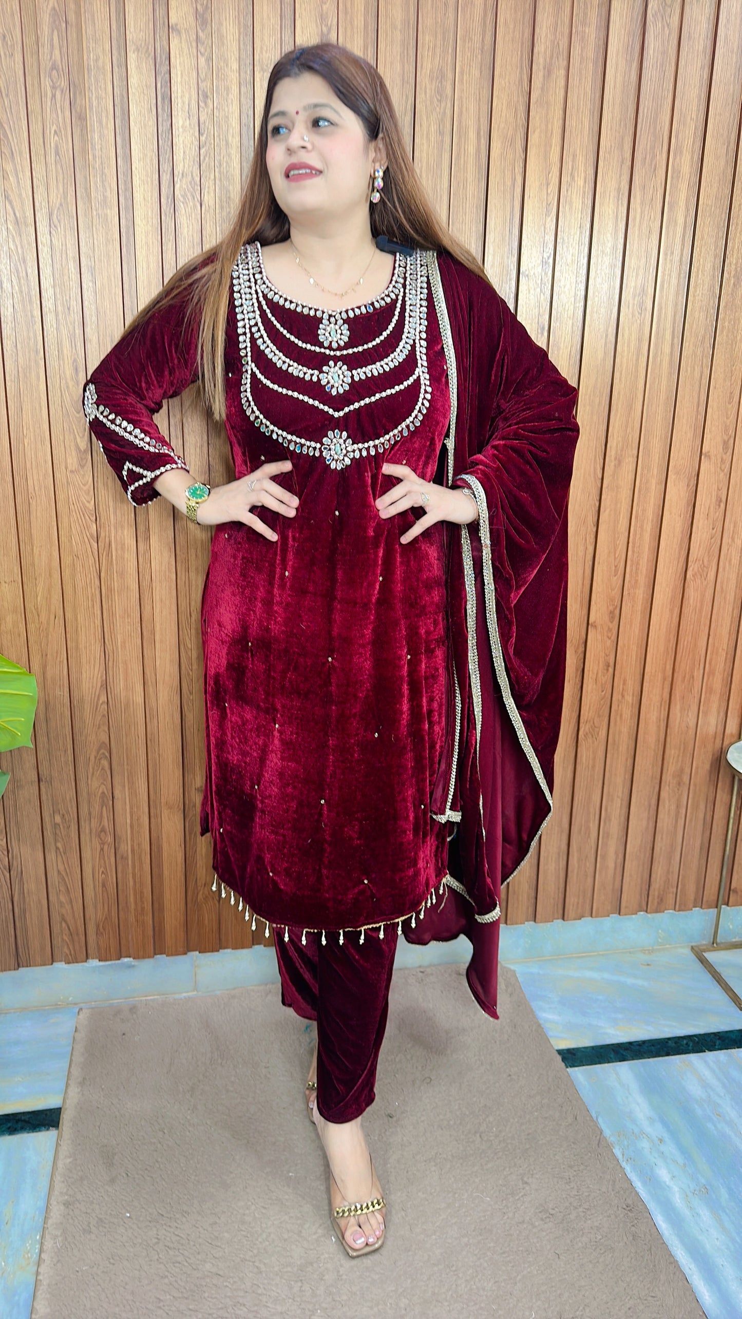 Premium Designer Velvet suit