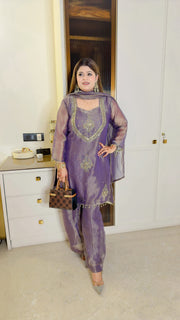 Noor glow suit set