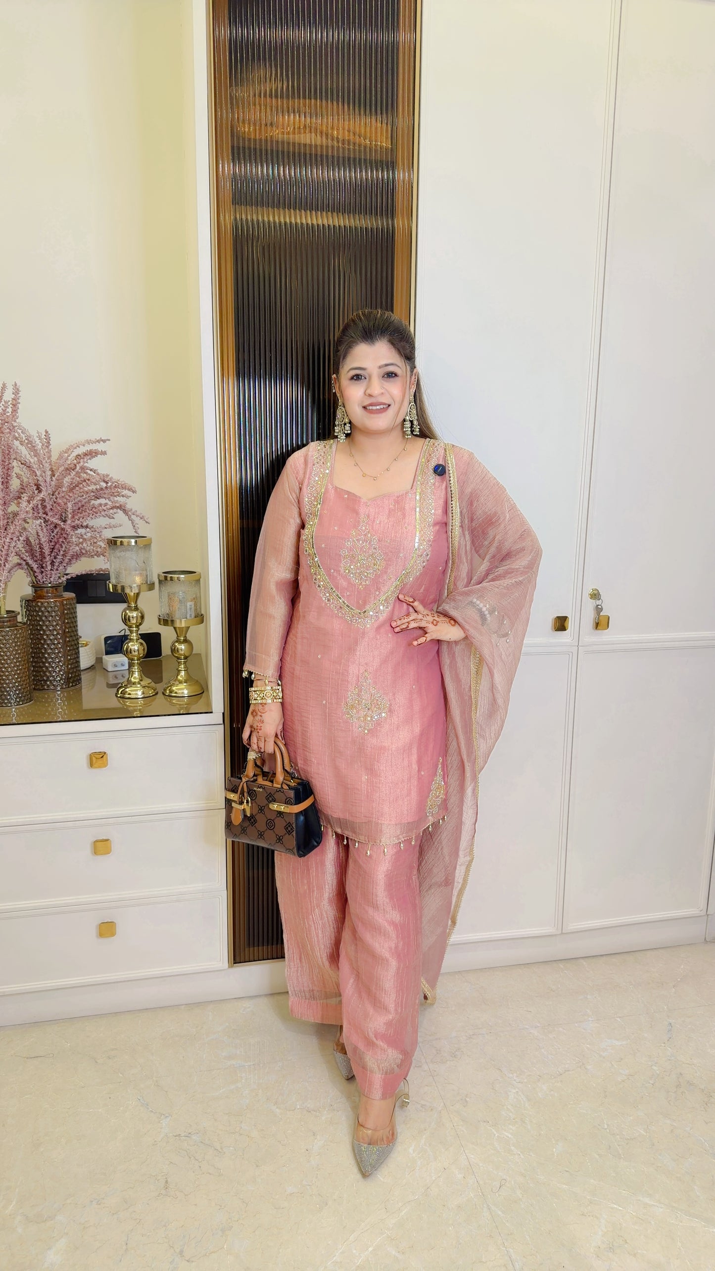 Noor glow suit set