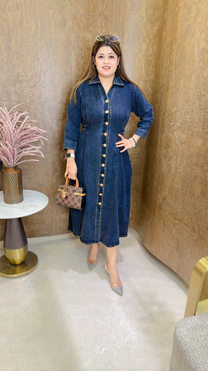 Full sleeve Denim dress