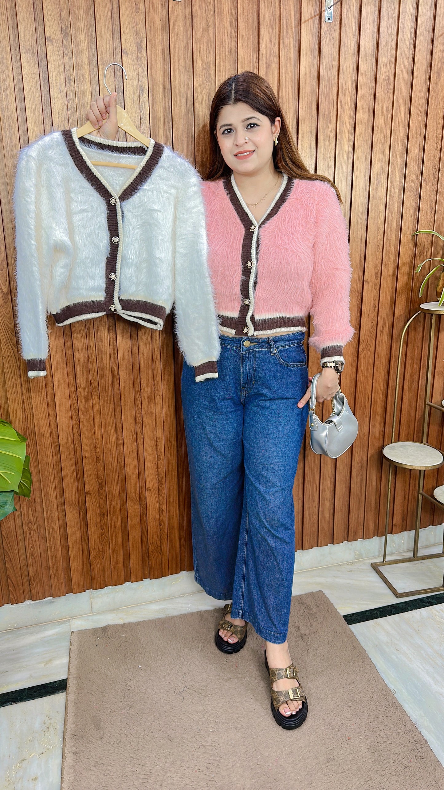 Imported warm Furr Top