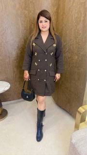 blazer style Dress