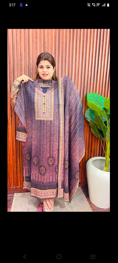 Karachi warm suit set