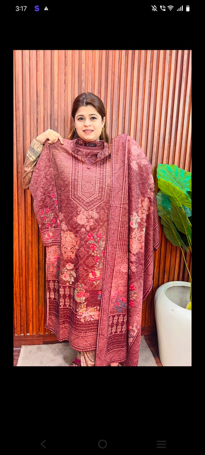 Karachi warm suit set