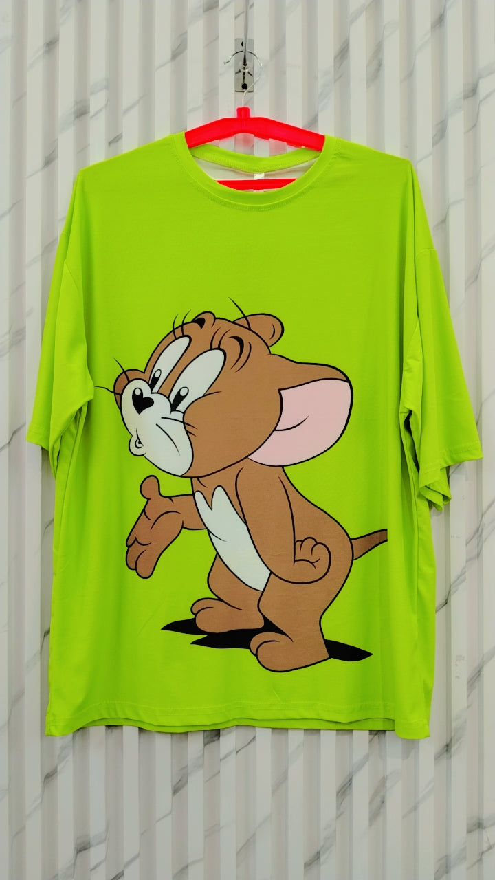 Rabbit And Tom and Jerry Cartoon Tshirts