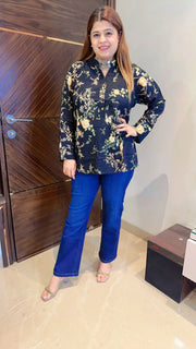 Pure cotton printed Top short kurta