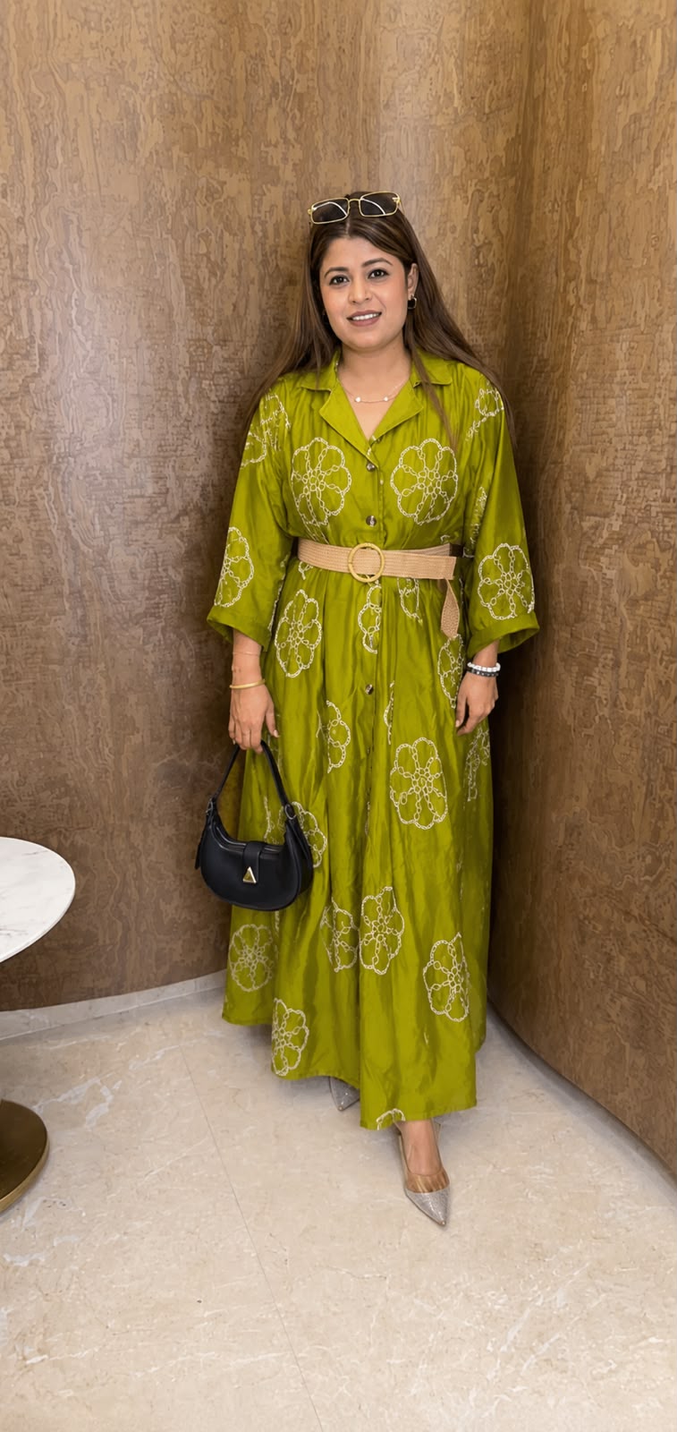 Elvina Embroidery Imported Dress