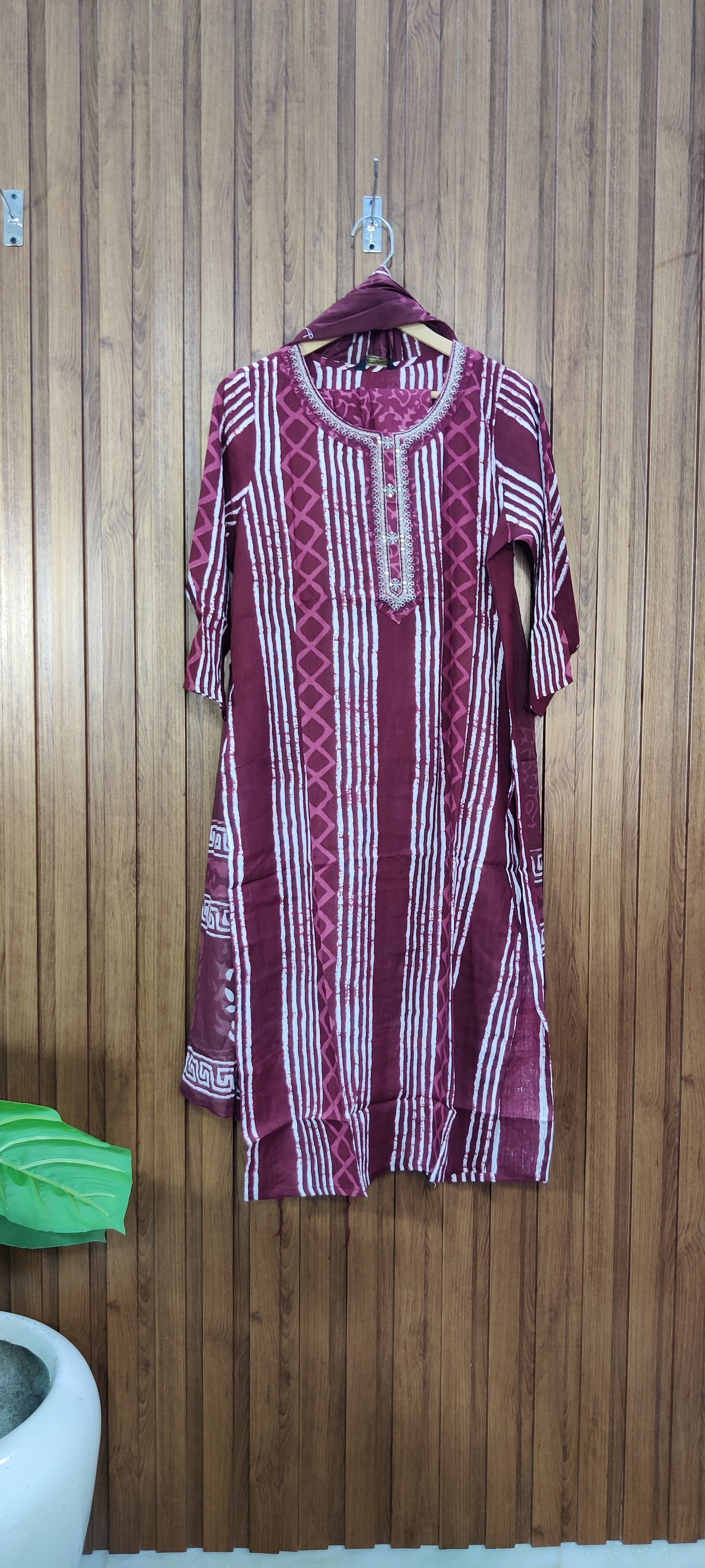Summer Pure cotton sale suit