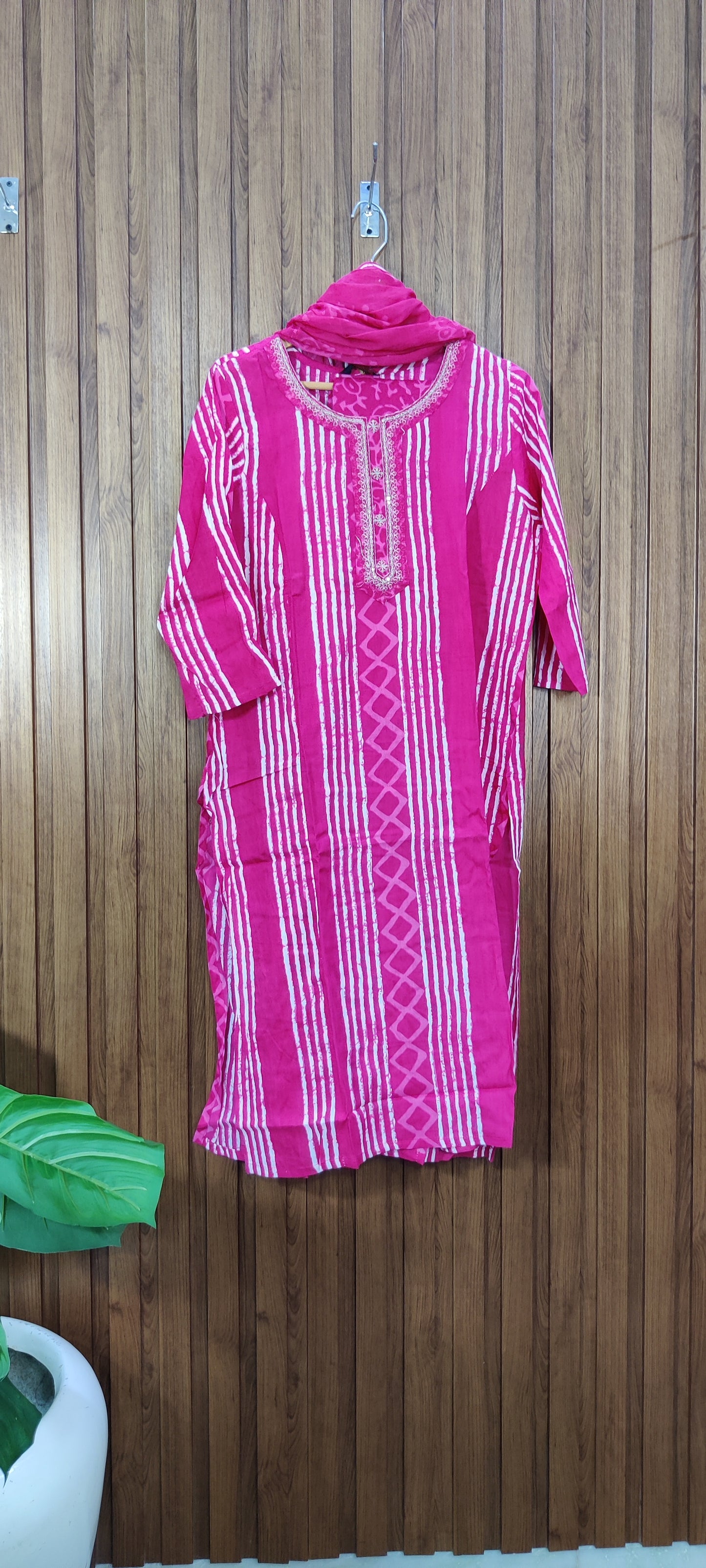 Summer Pure cotton sale suit